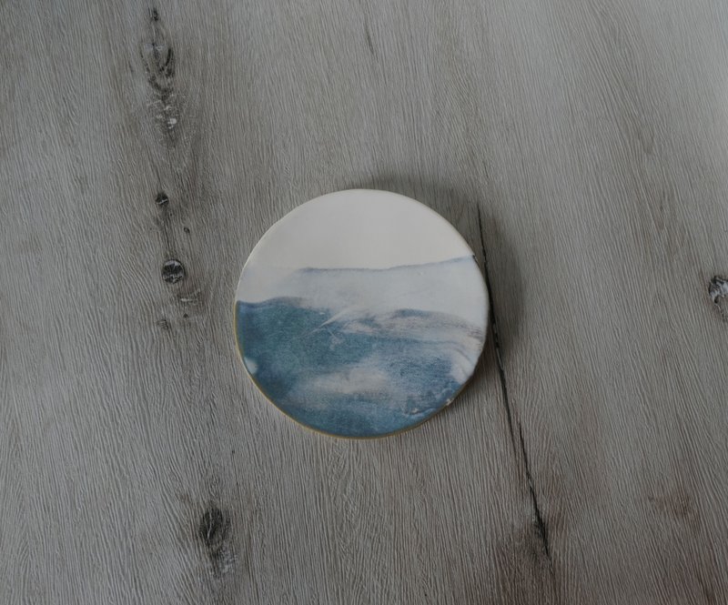 淡墨_盘 - 盘子/餐盘/盘架 - 瓷 白色