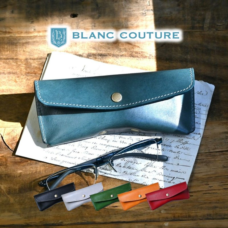 眼镜盒 皮革 按扣 翻盖 - 其他 - 真皮 黑色