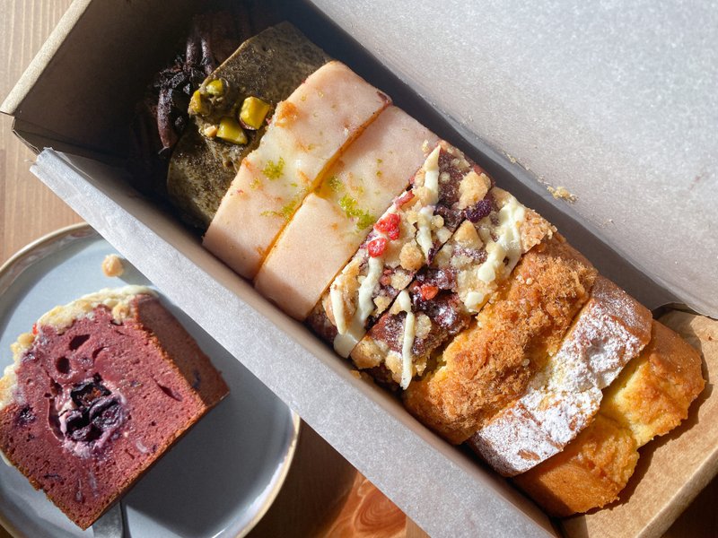 【尝鲜】随机搭配 综合口味六 / 九片组 磅蛋糕│手工 - 蛋糕/甜点 - 新鲜食材 黑色