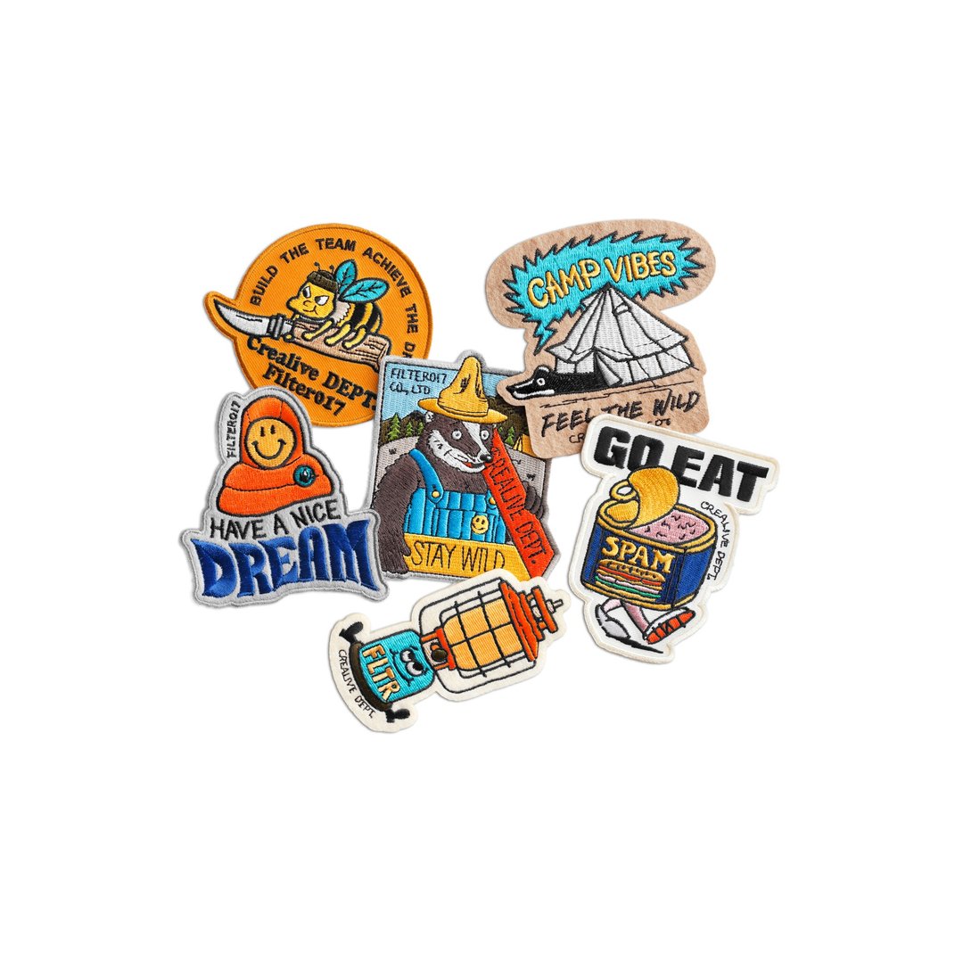 Filter017 Stay Wild Series Patch Stay Wild系列图像布章 - 其他 - 棉 