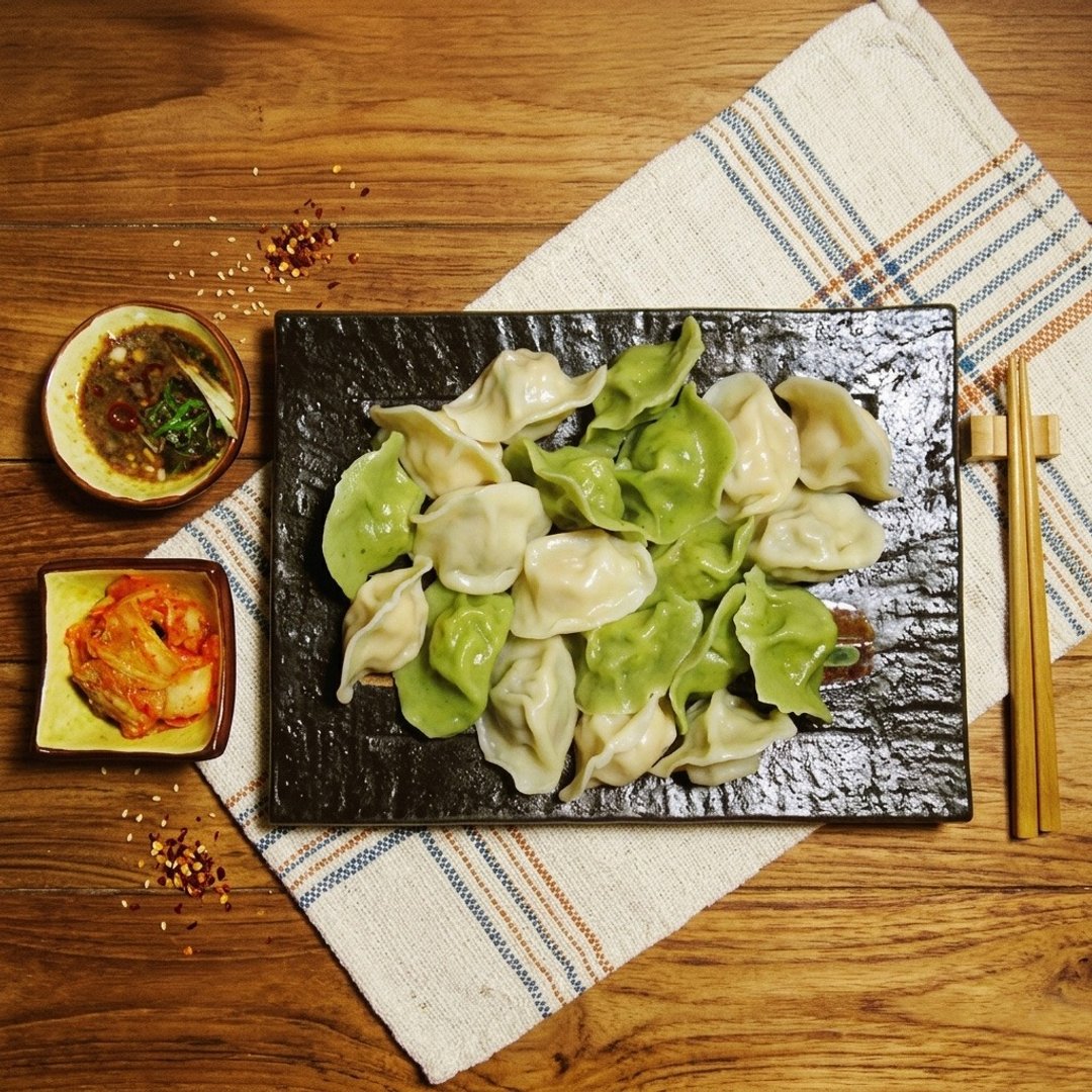 2+3 超值组【大妹子手工水饺】翡翠鲜虾 x3 + 经典口味 x2 水饺 - 熟食小吃 - 新鲜食材 