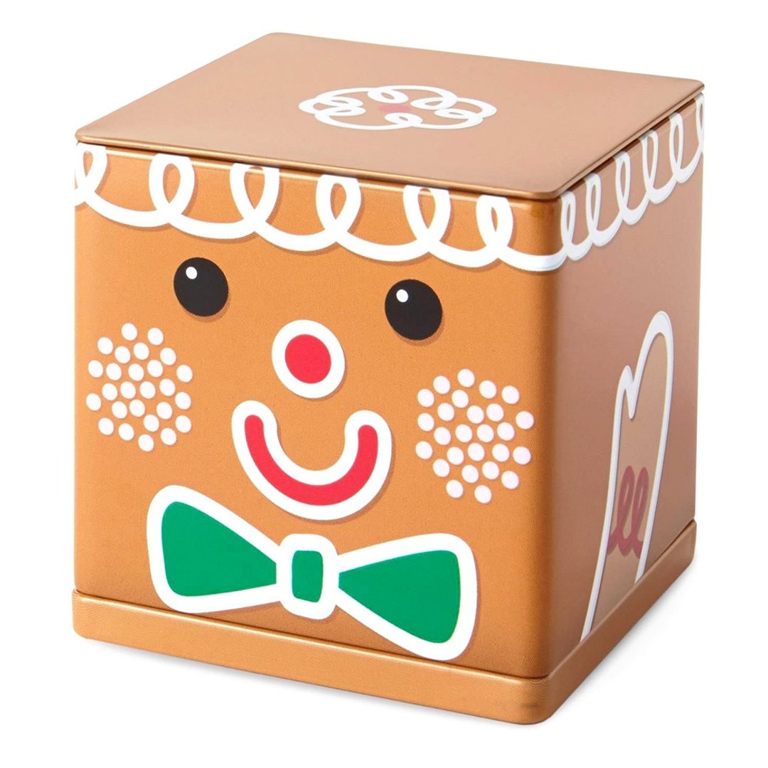 圣诞锡材收纳盒-姜饼人【Hallmark-礼品 圣诞节系列】 - 摆饰 - 其他材质 白色