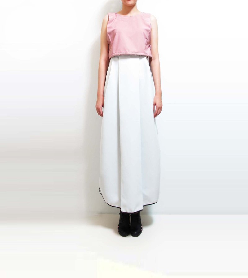 Wahr_大白圆裙 - 裙子 - 其他材质 