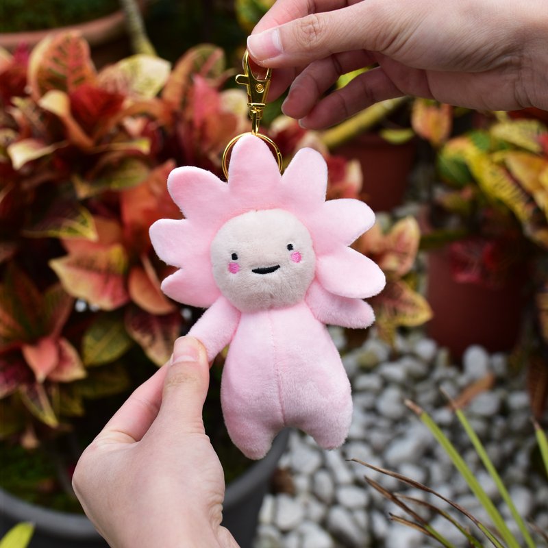 台北花园大酒店 花比屏幕擦拭吊饰-粉色 - 吊饰 - 其他人造纤维 粉红色