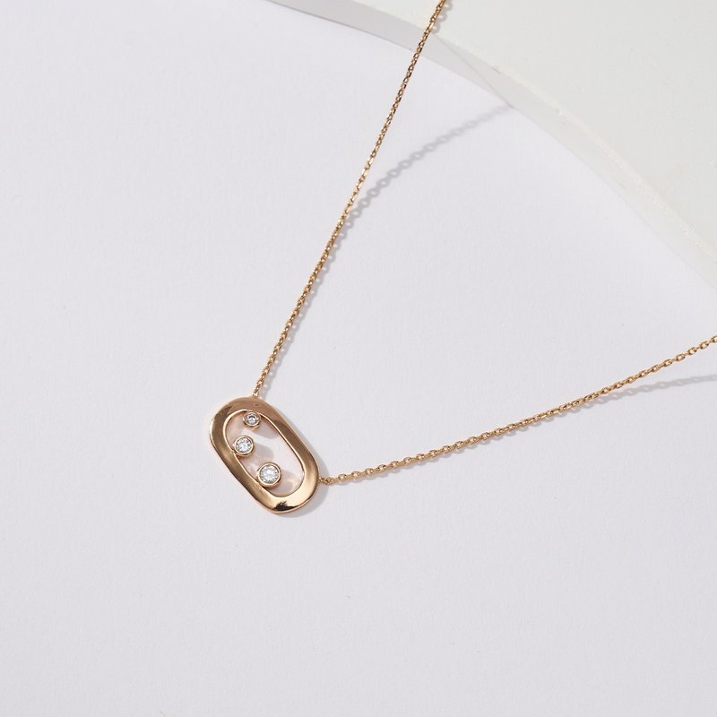 都会美钻项链(共3色) - 项链 - 铜/黄铜 