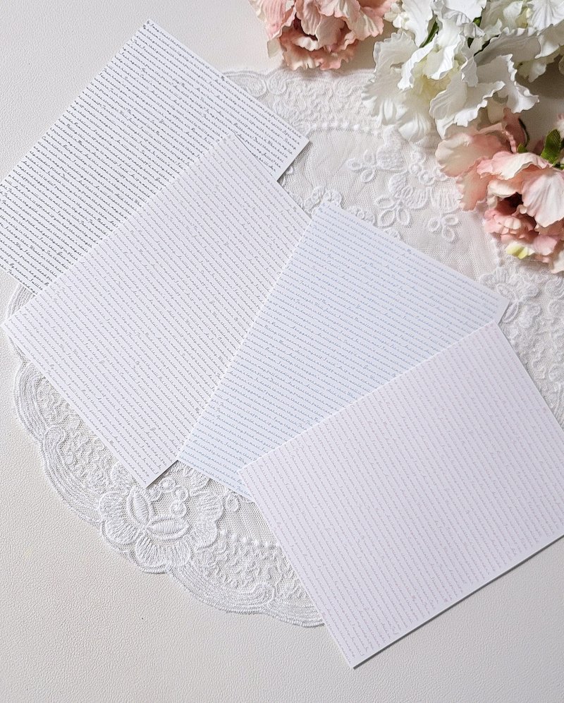 基本字母纸贴纸 - 贴纸 - 纸 