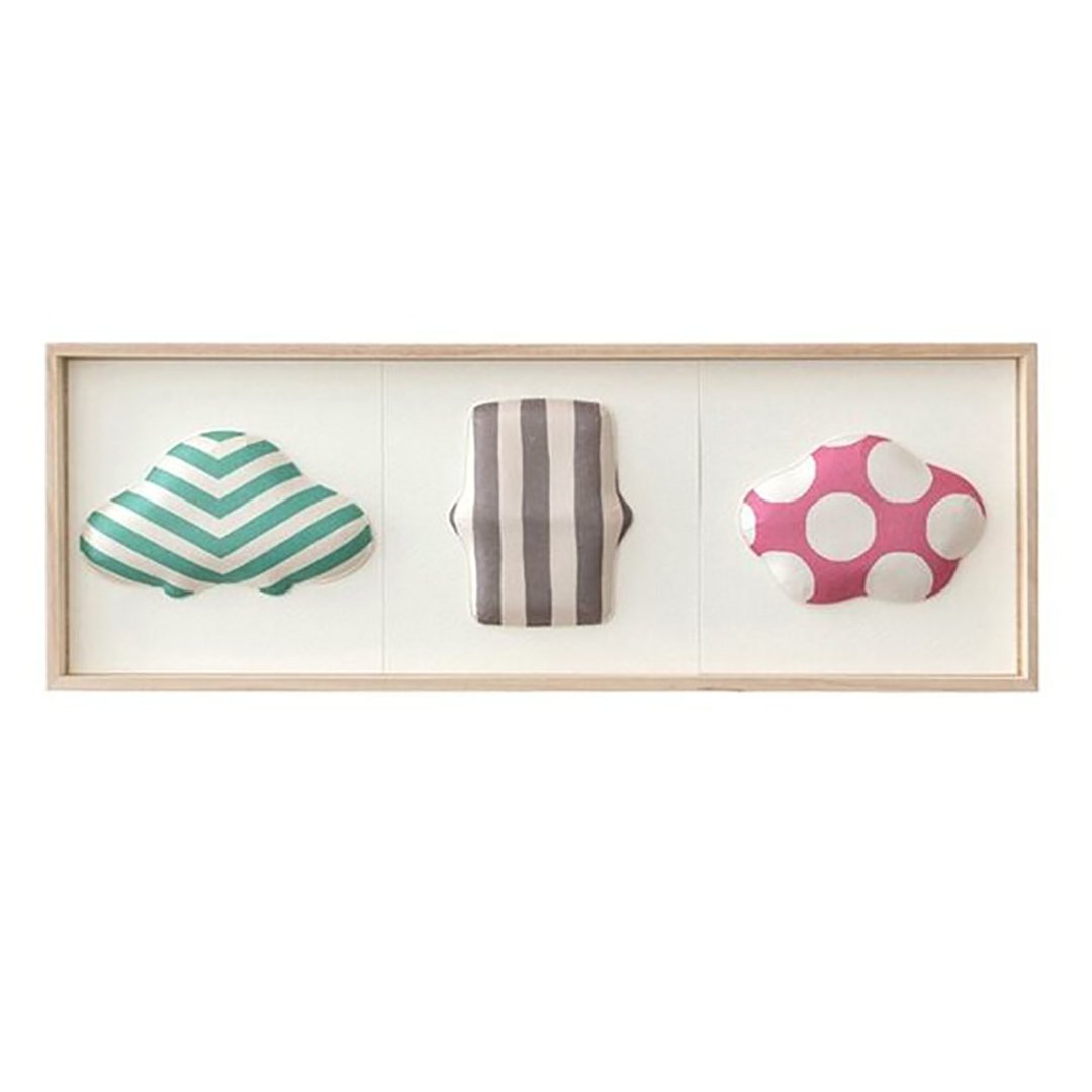 Washi Wall Decoration-3 kinds of Fukura,Pop Pattern of Pine, Bamboo, and Plum - 墙贴/壁贴 - 纸 