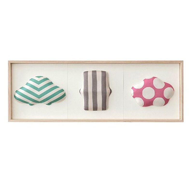 Washi Wall Decoration-3 kinds of Fukura,Pop Pattern of Pine, Bamboo, and Plum - 墙贴/壁贴 - 纸 