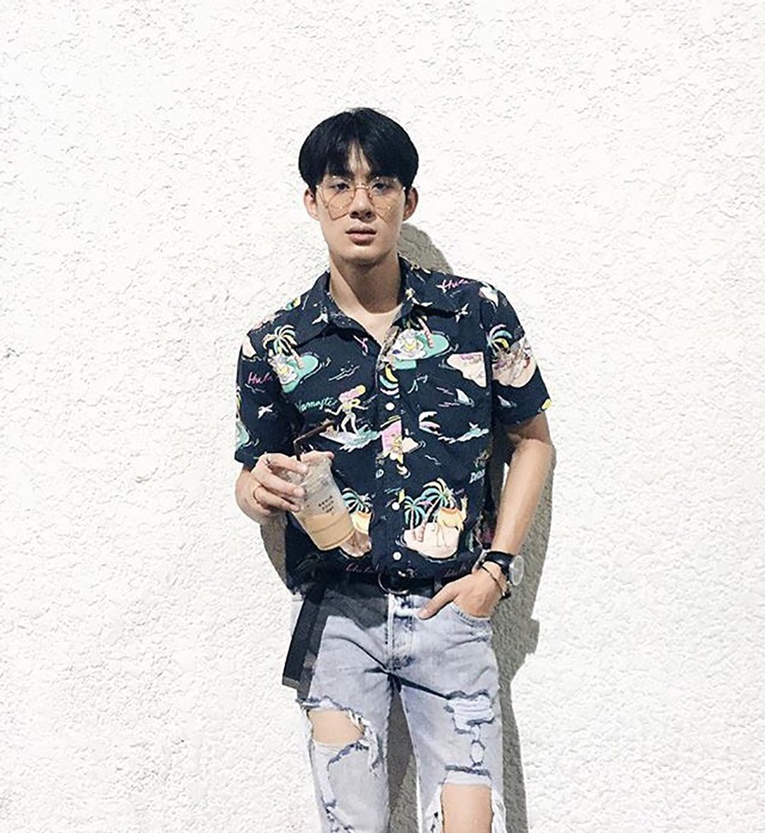 Surf in Dajeering Shirt (Black Size XL) - 男装衬衫 - 棉 黑色