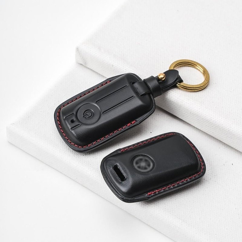 YAMAHA 山叶机车 SMAX TMAX XMAX MT07 山叶 机车钥匙套 钥匙皮套 - 钥匙链/钥匙包 - 真皮 