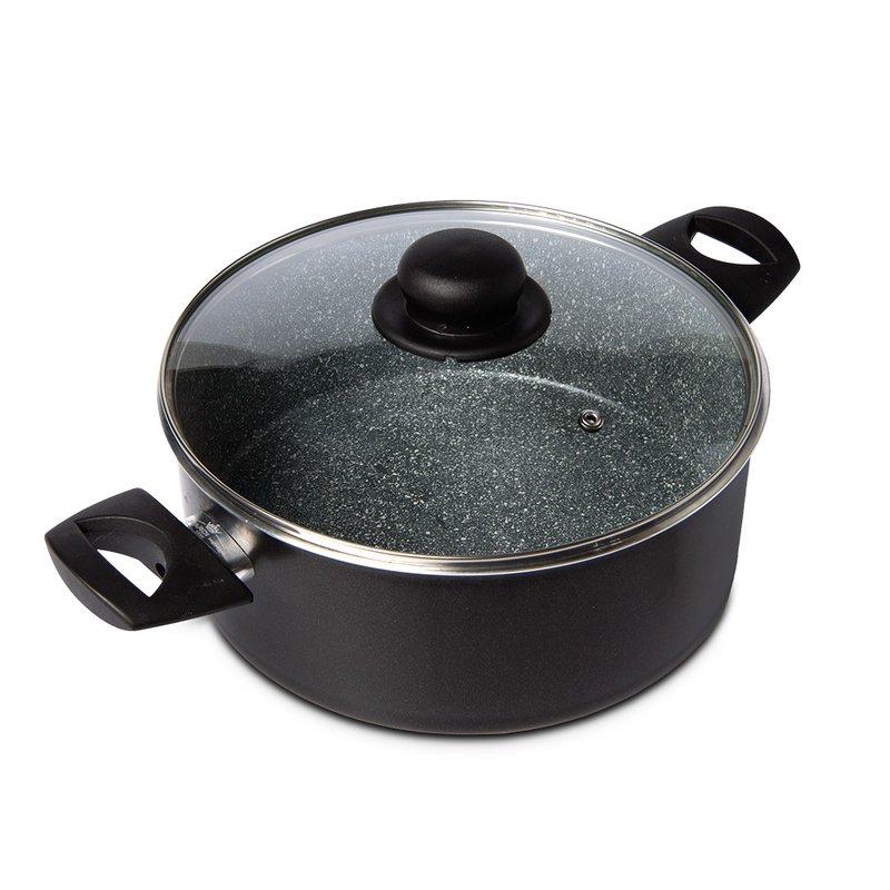 Piardi Home 七层复合铝钢双耳易洁锅 (附锅盖) 24cm - 厨房用具 - 其他金属 灰色