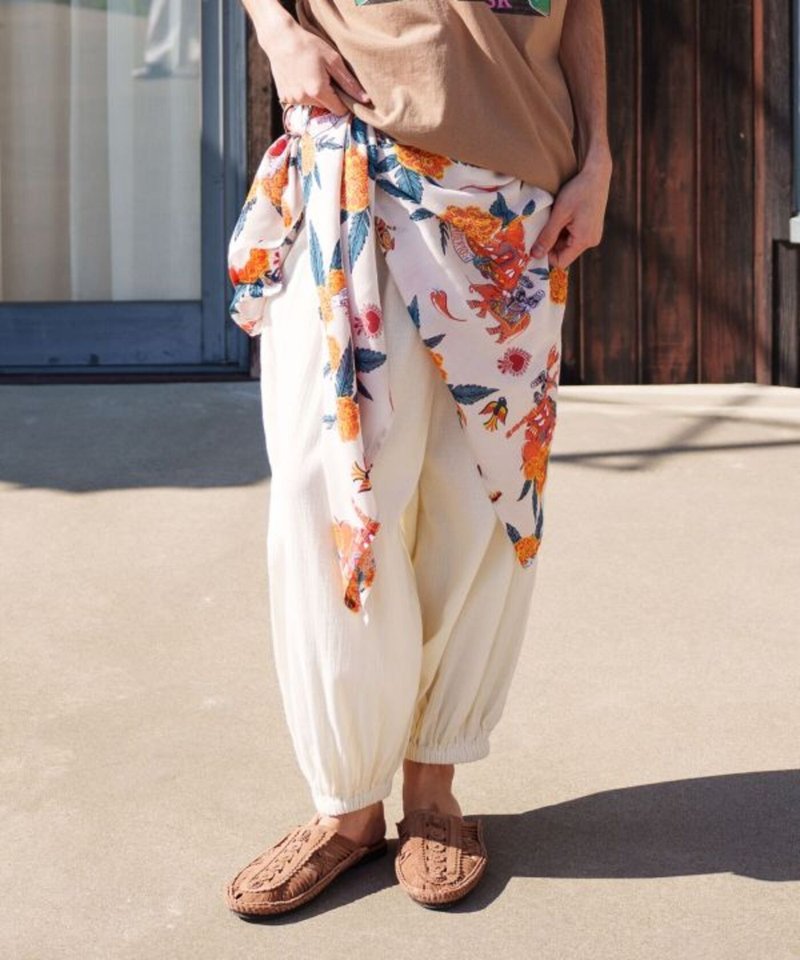 【热门预购】抗UV 防晒3WAY卡拉维拉印度行罩衫披巾(3色)IACP5254 - 丝巾 - 其他材质 