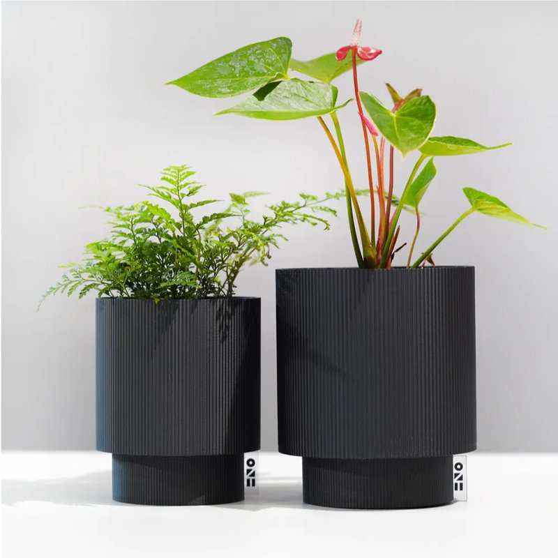 ONF 3D Print Planter - No. 2 BONSAI SKY - 3D打印盆器系列 - 植栽/盆栽 - 其他材质 黑色