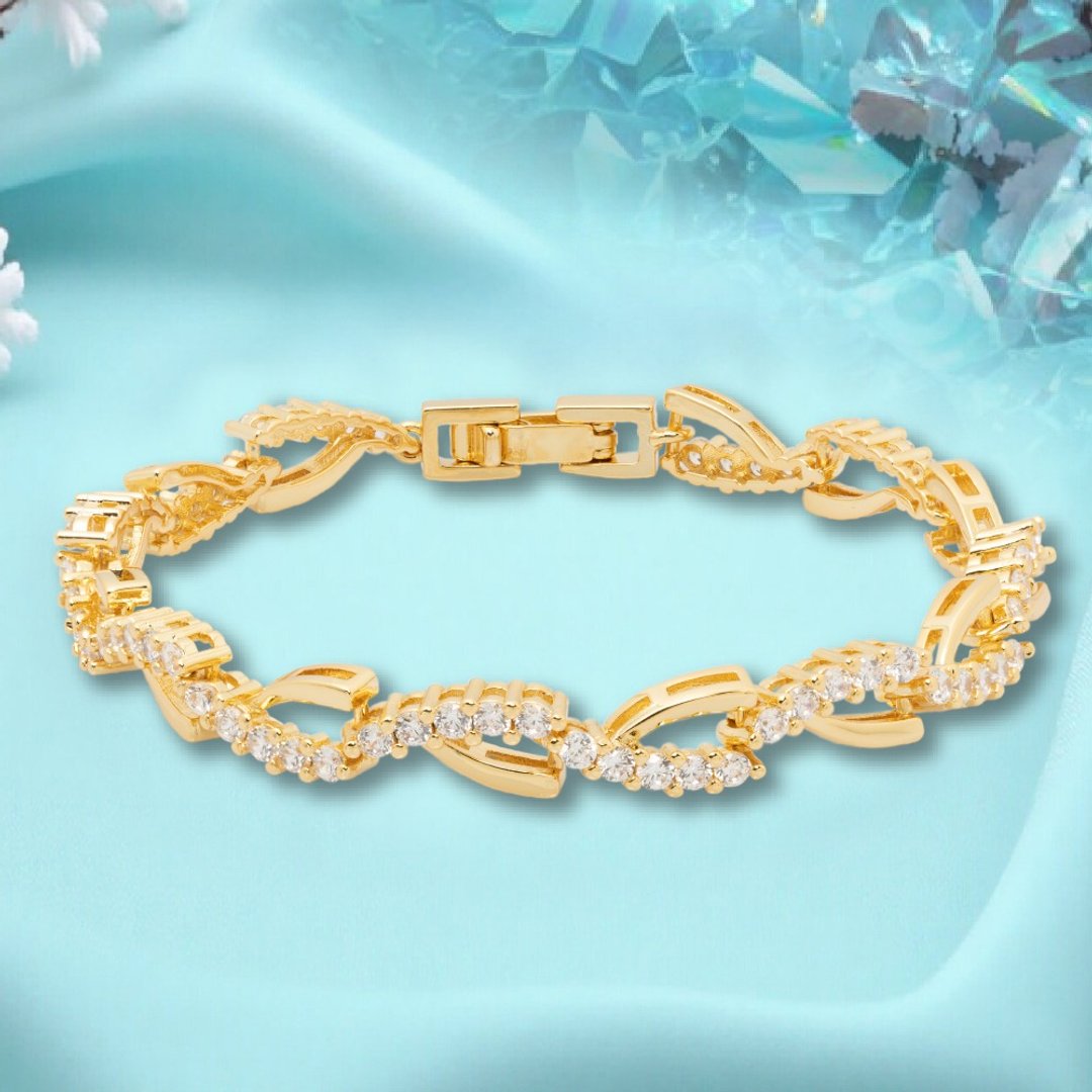 【DT&CREATION JEWEL】流光之环手链 - 金 | 母亲节礼物 - 手链/手环 - 其他材质 金色
