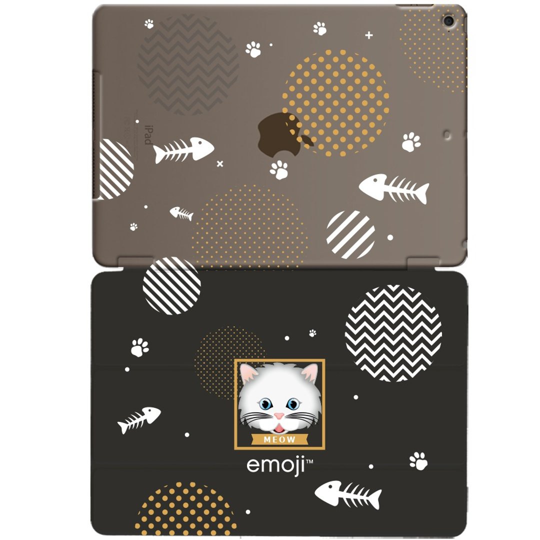 emoji表情符号授权-iPad保护壳(黑),EM05 - 平板/电脑保护壳 - 塑料 白色