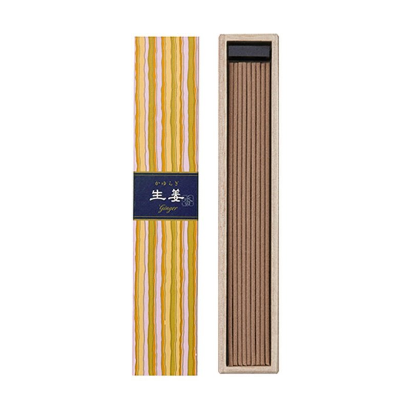 日本香堂 Kayuragi 生姜 - 香薰/精油/线香 - 木头 