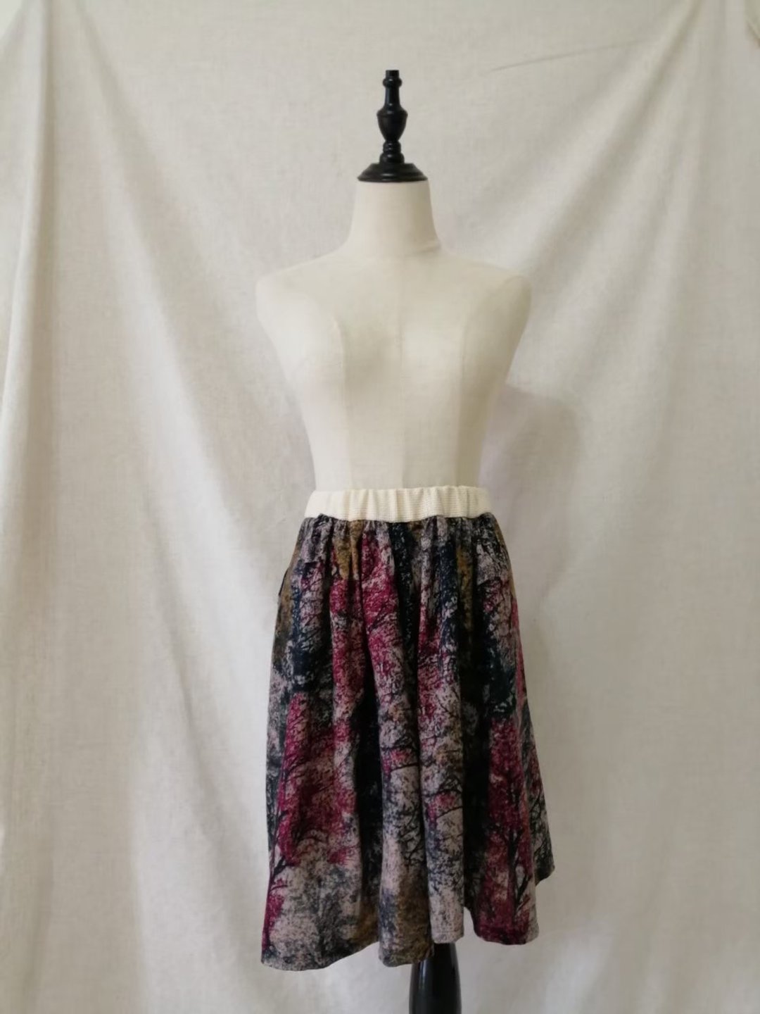 Designer Collection 禅意印花抽细折宽管裤 - 女装短裤 - 棉 多色