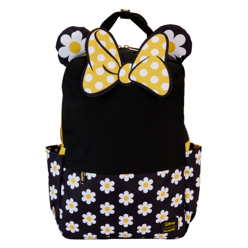 Loungefly 迪士尼米妮雏菊尼龙背囊 - 后背包/双肩包 - 尼龙 