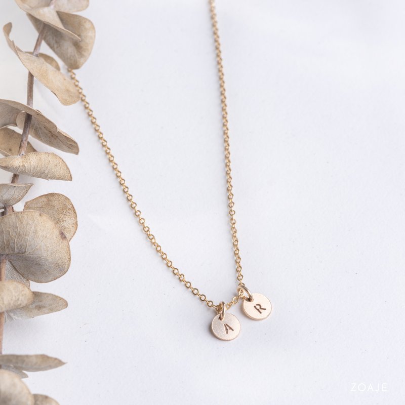 Zoaje MEXICO 手工定制项链 14k注金包金 法国小众品牌 简约 - 项链 - 贵金属 金色