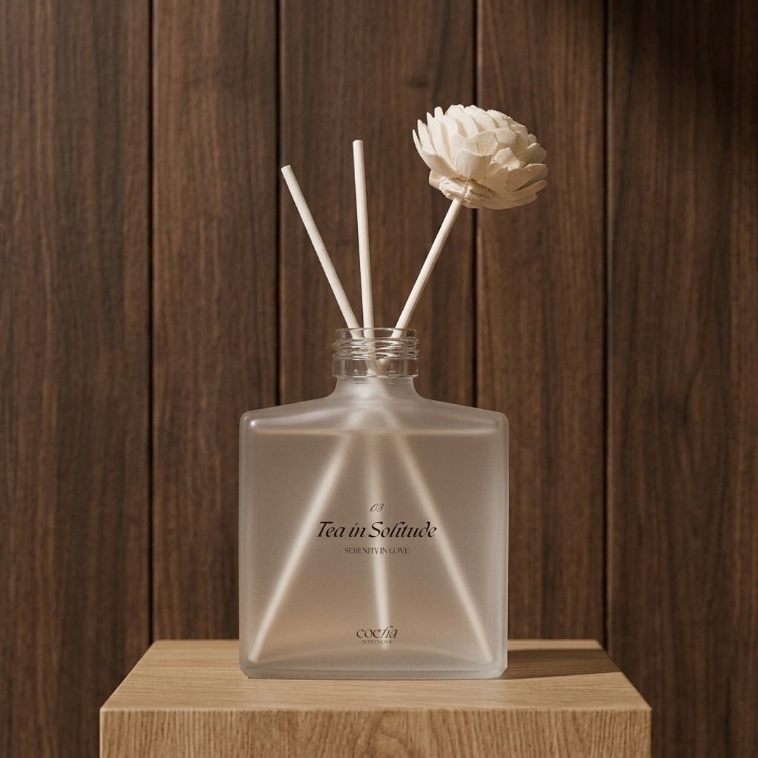 扩香香氛 | 03 独处茶香 Tea in Solitude- 100/50ml - 香薰/精油/线香 - 玻璃 透明
