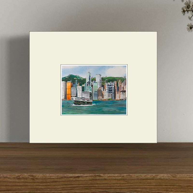 WIT018 维多利亚港三部曲 | 中环 - 天星小轮, 2023 - 插画/绘画/写字 - 纸 