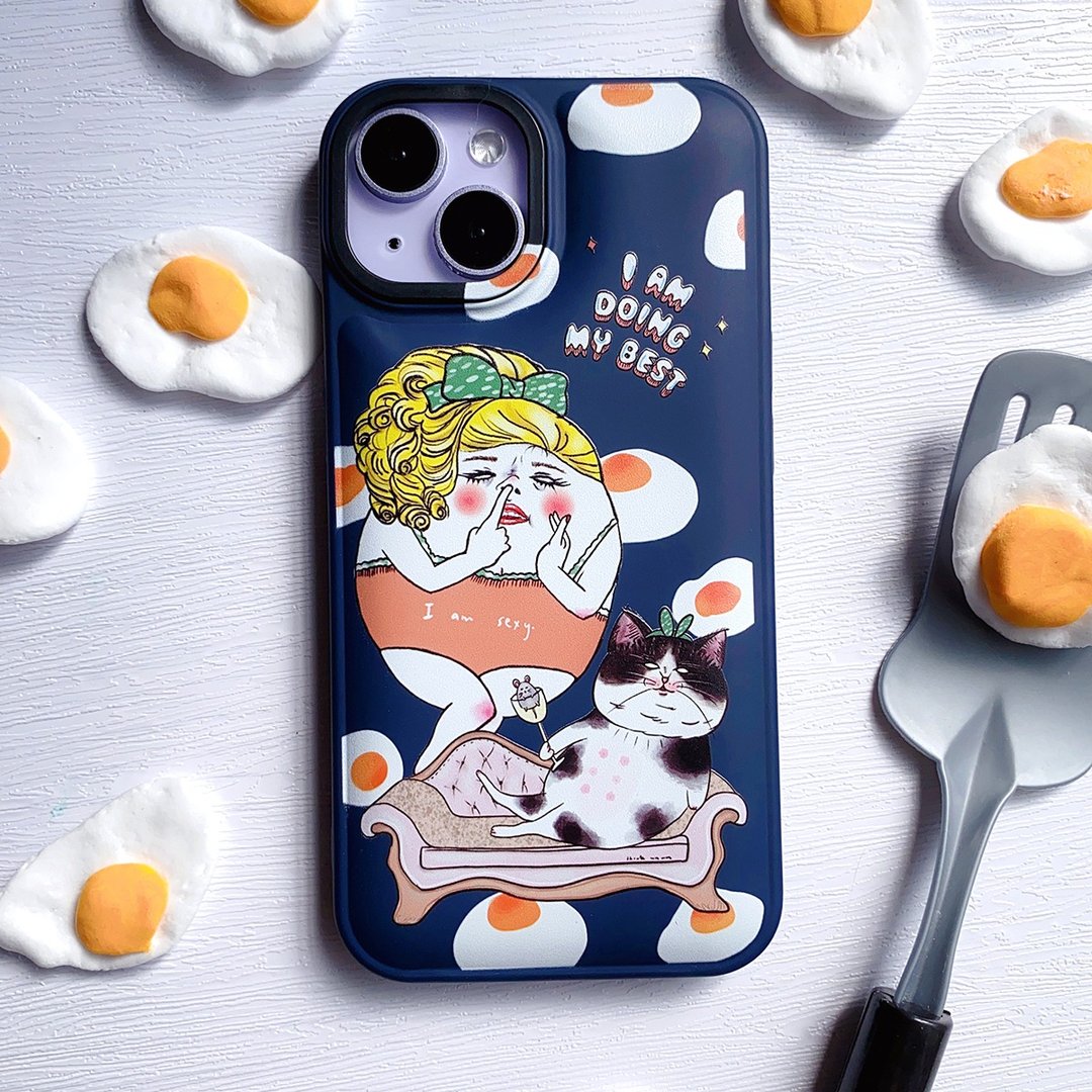 I am doing my best. - iPhone 手机壳 (全软壳) - 手机壳/手机套 - 塑料 白色