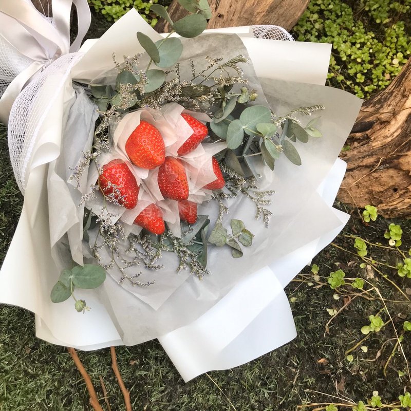 草莓花束手作课程 - 植栽 - 植物．花 