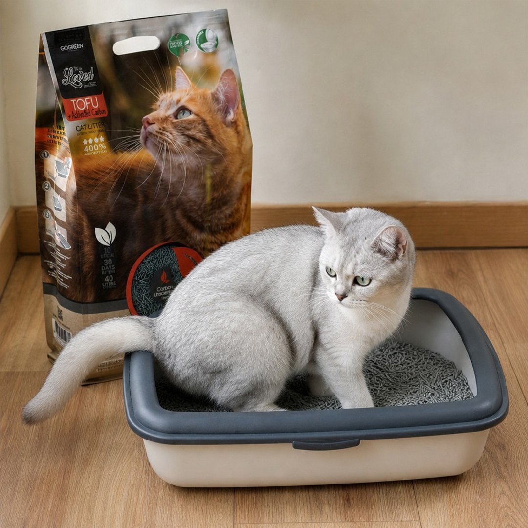 【猫用品】TobeLoved 猫砂 一米米豆腐砂 强效活性碳款 可冲马桶 - 猫砂/猫砂垫 - 其他材质 