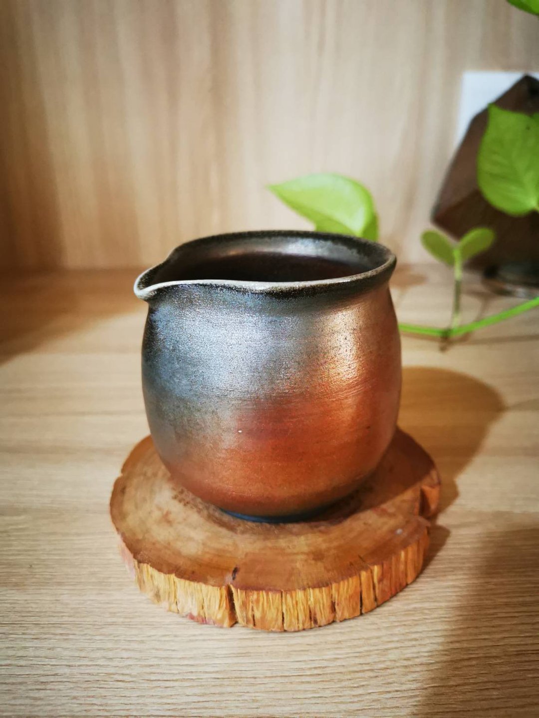 S011柴烧自然落灰茶海 - 茶具/茶杯 - 陶 
