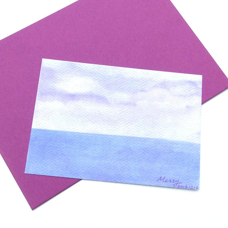 明信片 海阔天空 - 卡片/明信片 - 纸 