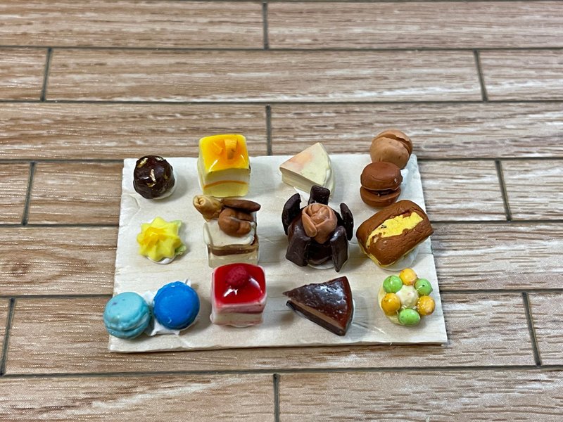 迷你袖珍蛋糕食玩 - 摆饰 - 其他材质 