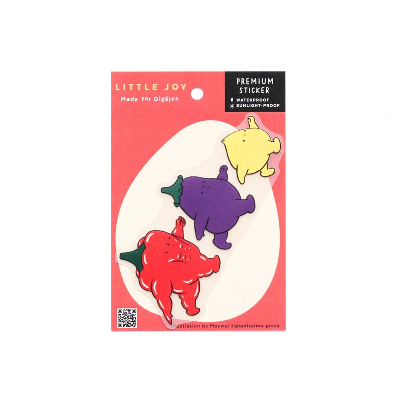 顶级贴纸 - Little Joy - The March - 贴纸 - 塑料 多色