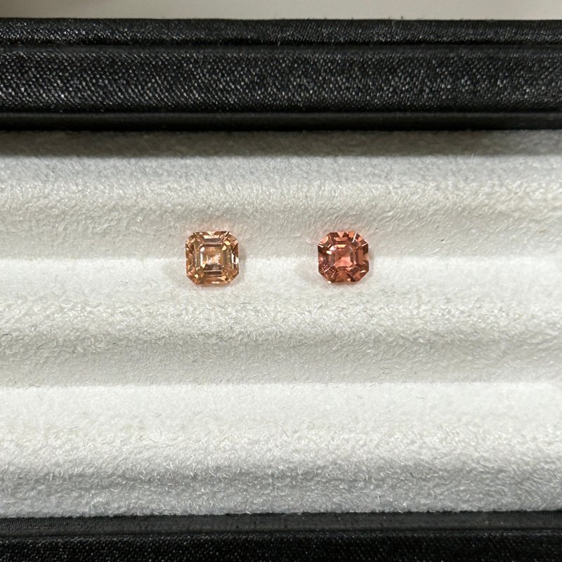 【裸石】碧玺 Tourmaline LT50/LT59 - 项链 - 宝石 橘色