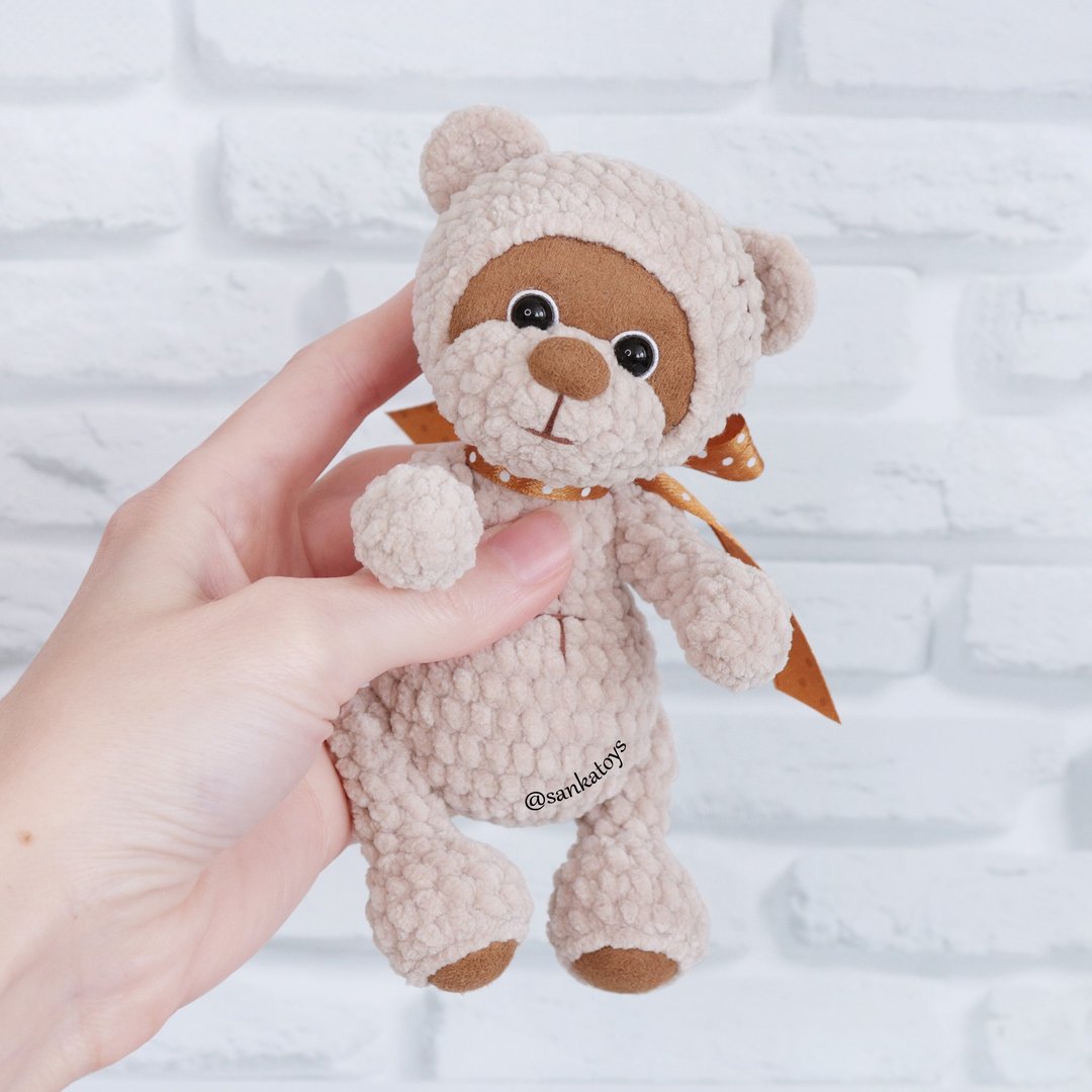 Crochet pattern Teddy Softy, PDF Digital Download, DIY plush bear tutorial - 手工艺教程/工具书 - 其他材质 