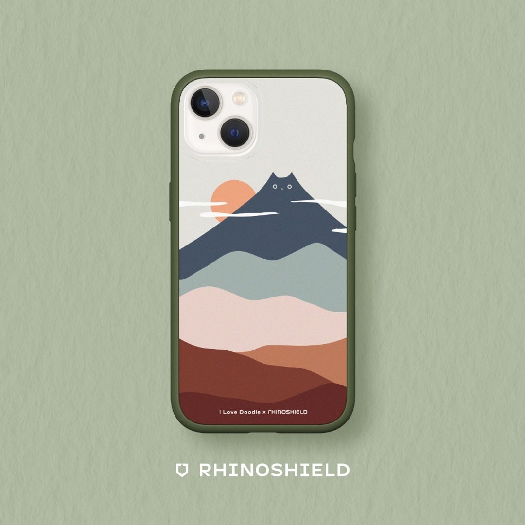 Mod NX边框背盖手机壳∣ilovedoodle/猫咪山 for iPhone - 手机配件 - 塑料 多色