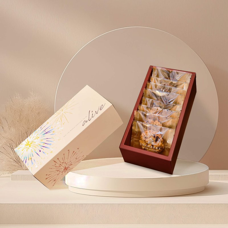 【香贝里】花火礼盒_综合燕麦饼干/伴手礼/餐盒/端午礼盒 - 手工饼干 - 新鲜食材 