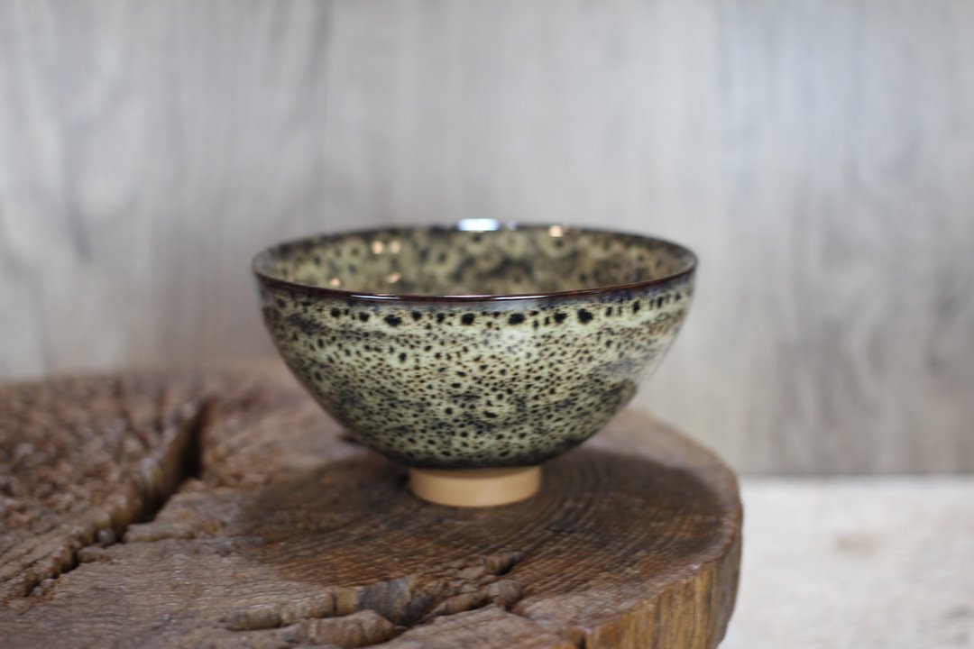 【沐春生活】260ml 天目釉大碗 茶碗 饭碗 莺歌名家叶敏祥作品 - 碗 - 瓷 