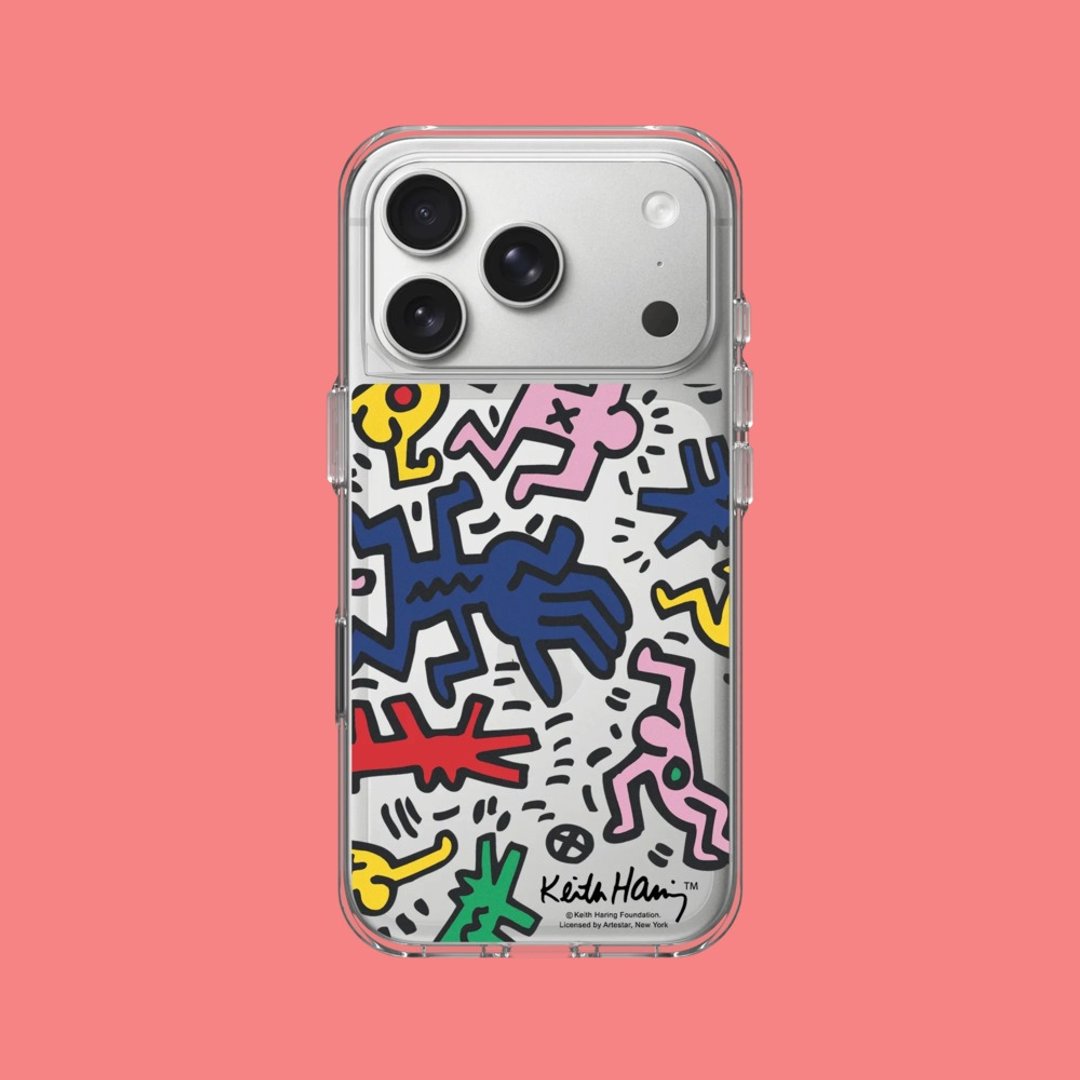 Clear透明防摔手机壳∣Keith Haring/Icons for iPhone - 手机配件 - 塑料 透明