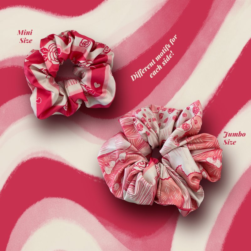 小王子发圈 AIMER - 发饰 - 丝．绢 粉红色