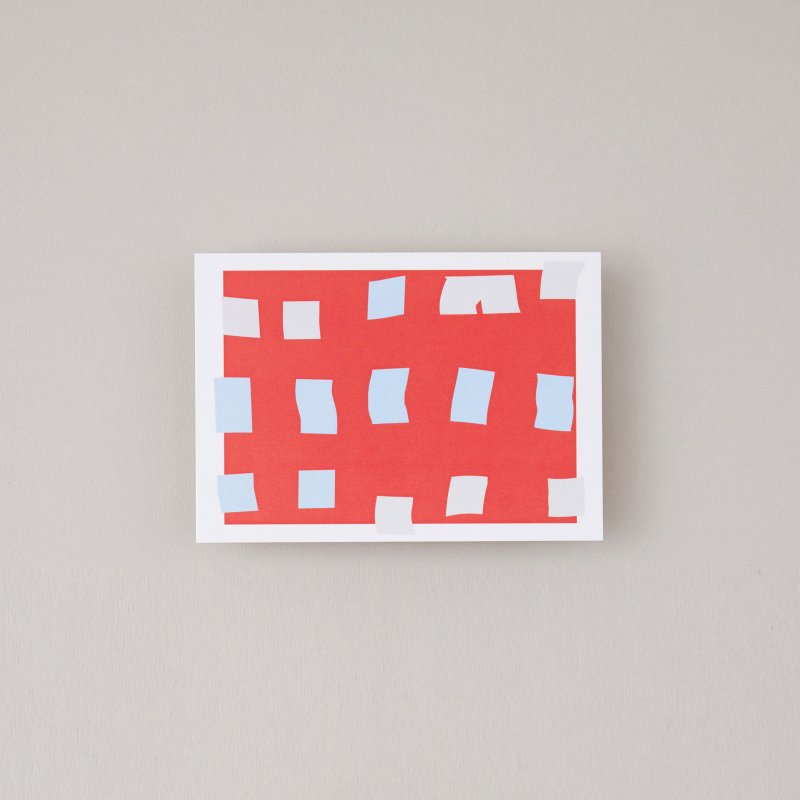风筝红明信片 / 台湾城市风景系列 - 卡片/明信片 - 纸 白色