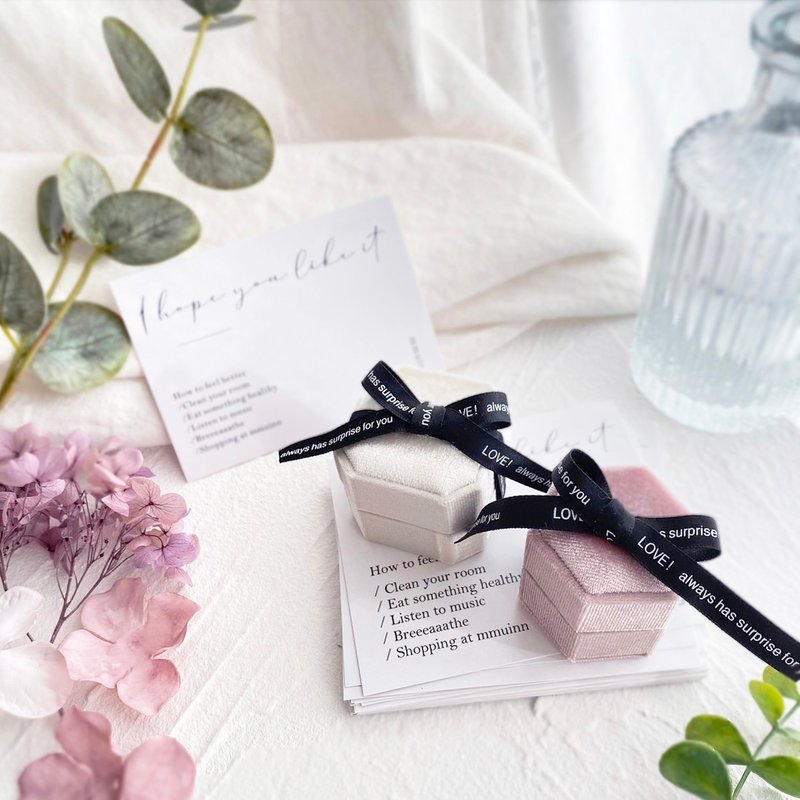 免费包装~不主动提供纸袋 - 戒指 - 纸 多色