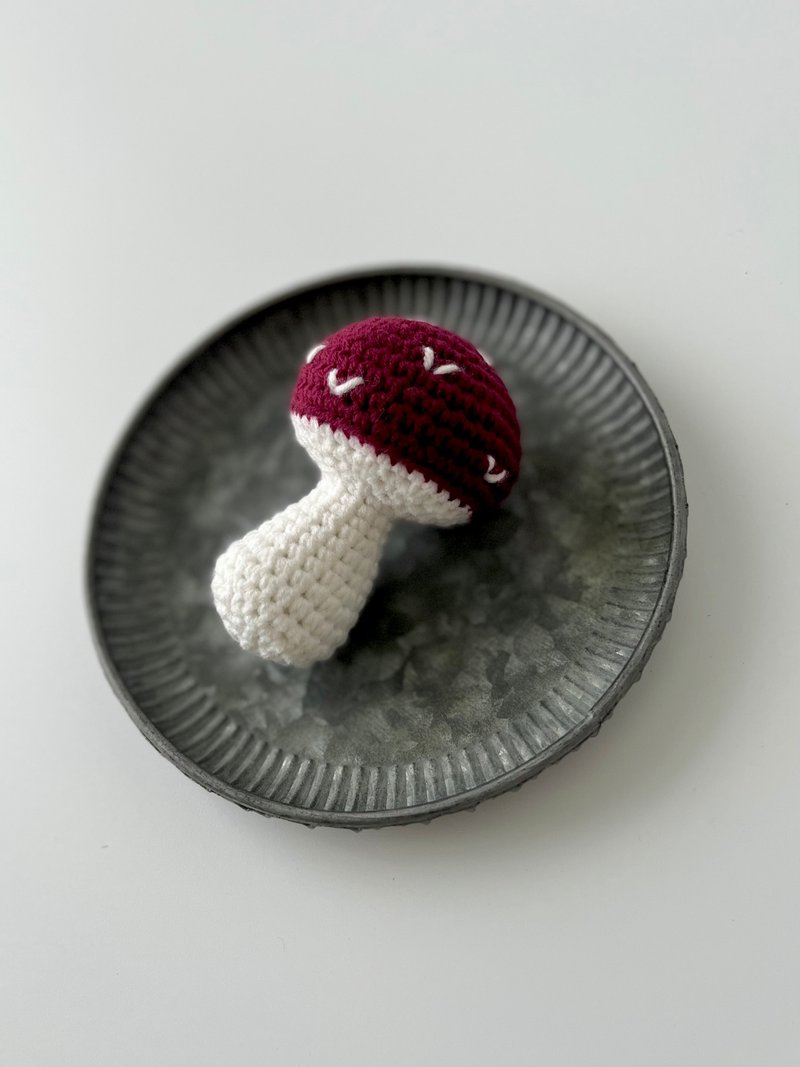 蘑菇 手工猫草包 猫玩具 猫咪玩具 猫薄荷玩具 猫草玩具 - 玩具 - 其他材质 红色