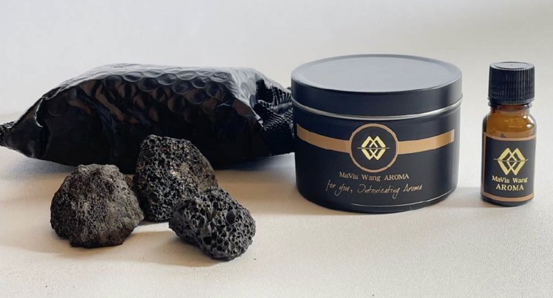 殒石扩香 - 香薰/精油/线香 - 石头 粉红色