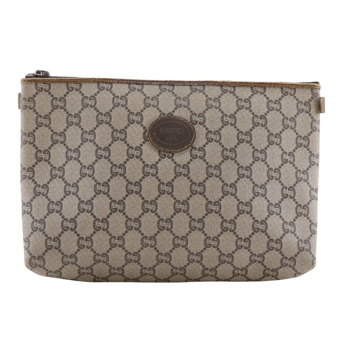 【日本直送】GUCCI 古驰 Old Gucci second bag 侧背包 Pouch GG Plus 咖啡色 Unisex 【二手品】 - 手拿包 - 其他人造纤维 咖啡色