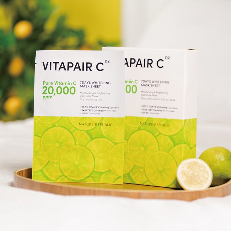 Nature Republic 维他命C瞬效亮白面膜 维他命C面膜 单片入 - 面膜/冻膜 - 其他材质 