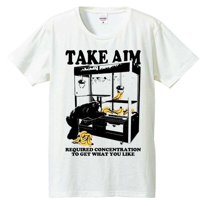 T-shirt / UFO catcher - 男装上衣/T 恤 - 棉．麻 白色