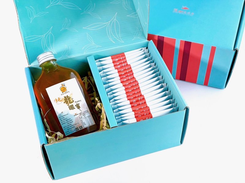 漫DayElite Box中秋礼盒赏 红玉茶包+蜂蜜礼盒附提袋 定制化礼物 - 茶 - 其他材质 