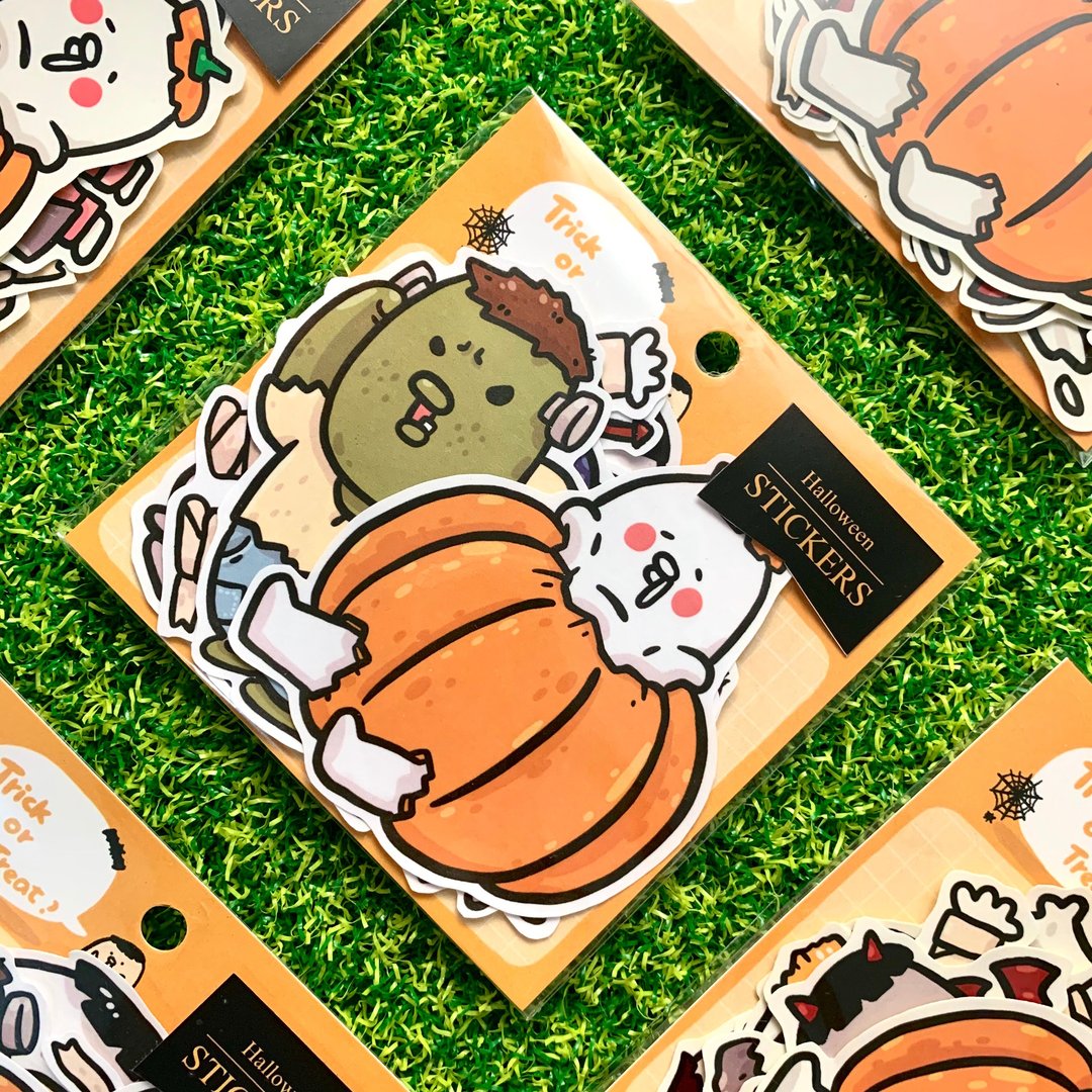 贴纸组 - 万圣节系列 - 贴纸 - 纸 