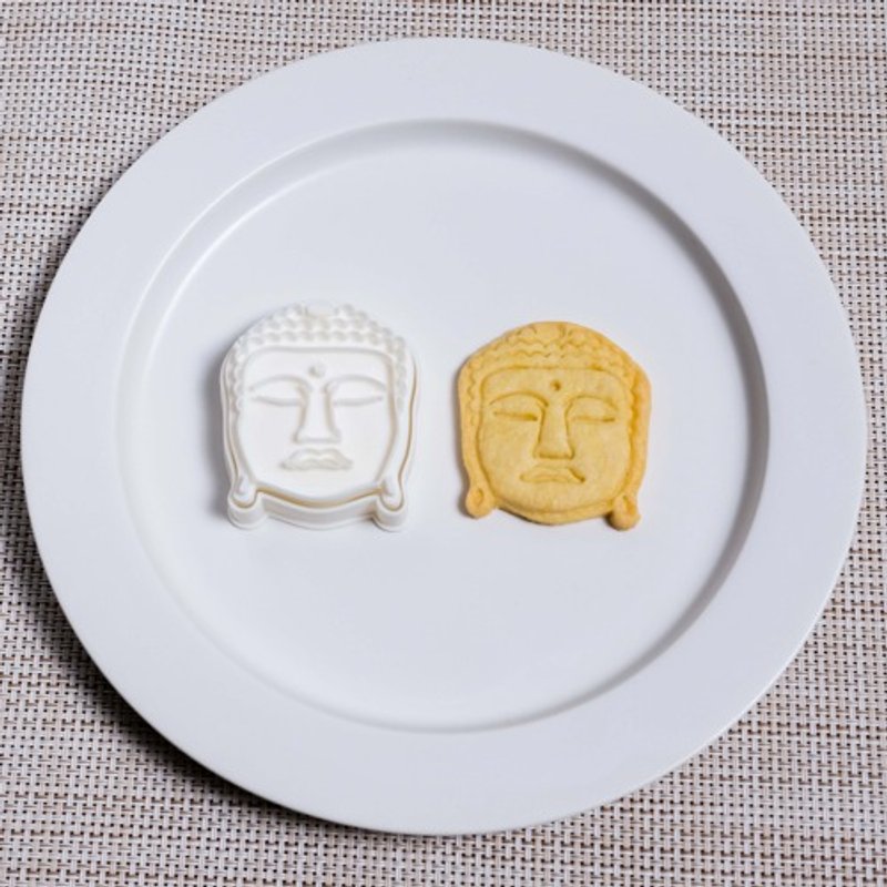 Big Buddha Face __ Cookie Cutter / Cookie Cutter - 厨房用具 - 塑料 