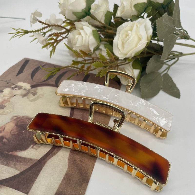 chic法式温雅发夹 - 发饰 - 其他材质 多色